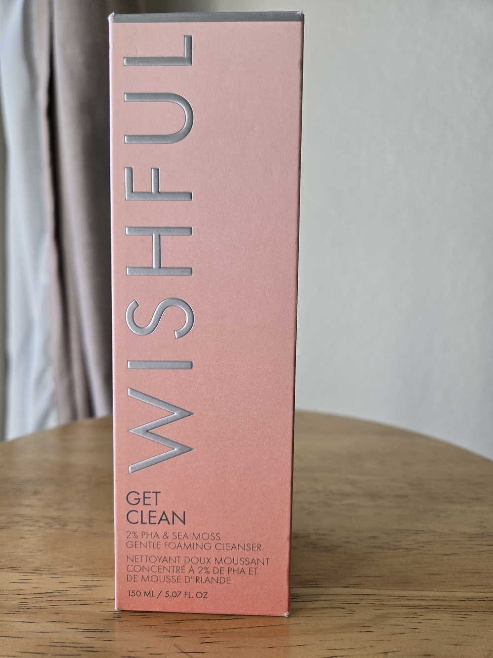 Wishful Get Clean 2% PHA & Sea Moss Gentle Foaming Cleanser 5.07 fl oz NIB